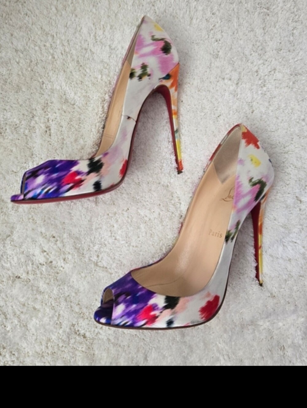 Christian Louboutin Vibrant Multicolor Heels